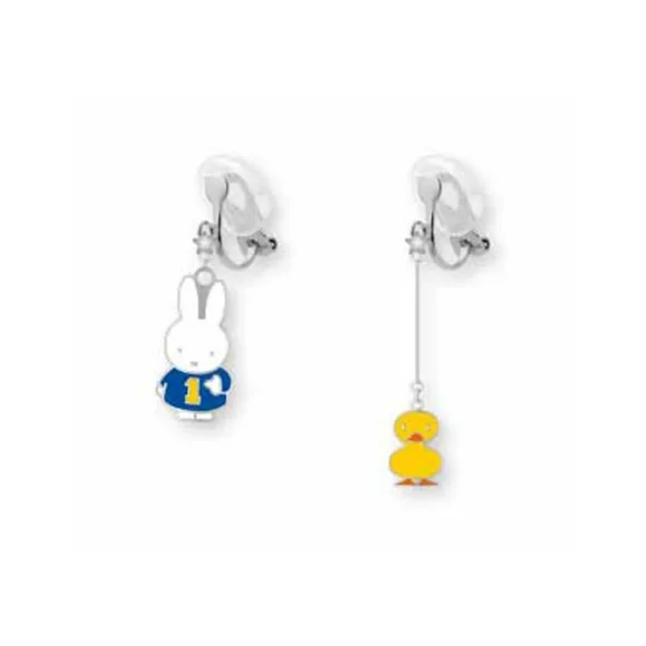 Two pairs of Miffy Dick Bruna Clip On Earrings - Picture 1 of 4